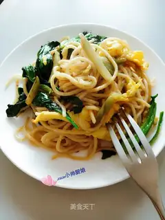 Pineball mustard noodles