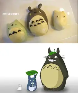 A dragon cat bun
