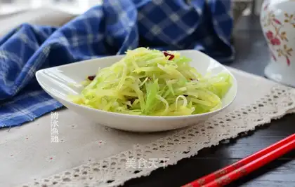 Celery with potatoes