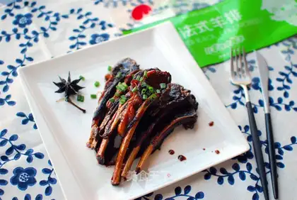 Sugar and lamb chops