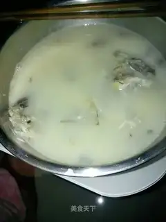 Creamfish soup