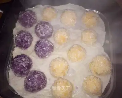 Potato potato rice balls