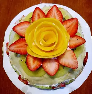 Mango lasagna cake