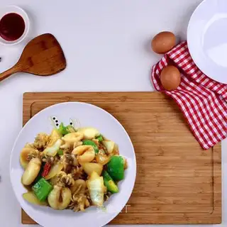 Scrambling fish