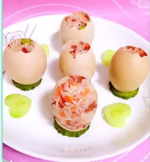 We've got rice eggs