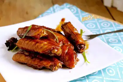 Coke chicken wings