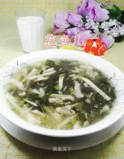 Five bouquets of snow soup