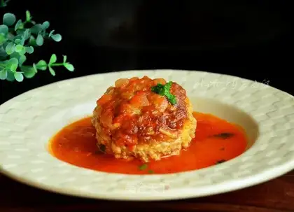 The eggplant lion head