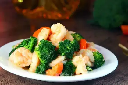 Shrimp broccoli