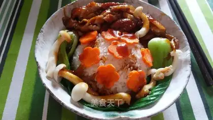 Burn chicken rice