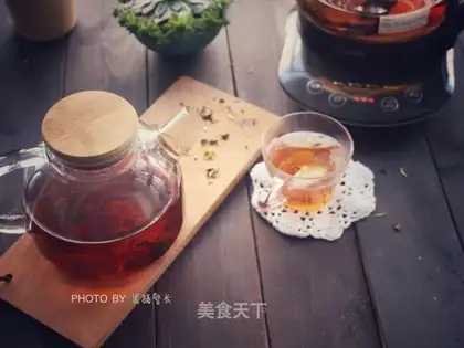 Cleaning the throat tea