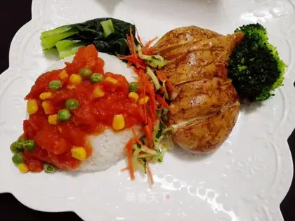 Colored rice