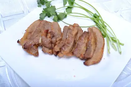 Healthy pork belly