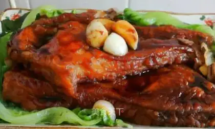 Sweet and sour fish steak