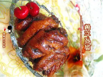 Honey chicken wings