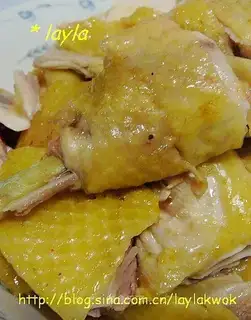 white-cut chicken