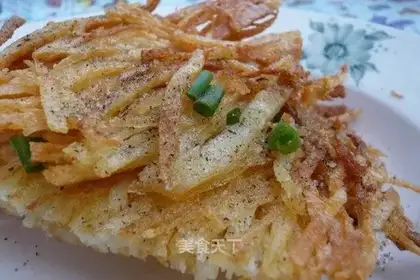 Dried baked potatoes