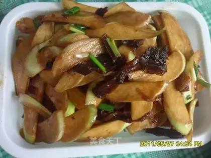 stir-fried rice bamboo