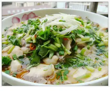Steamed egg with fish slices