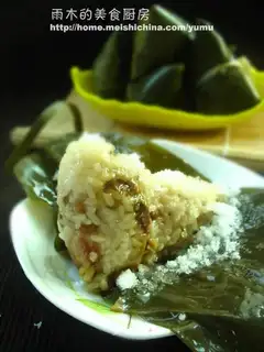 Mung bean rose rice dumplings