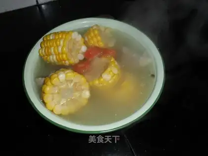 Corn ribs soup