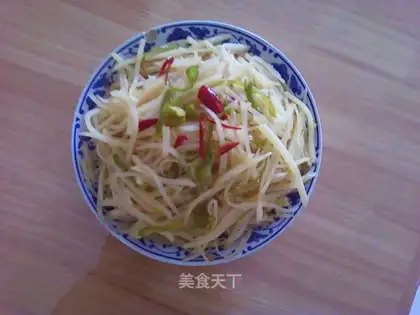 hot and sour potato silk