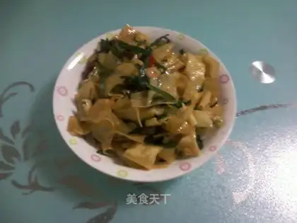 stir-fried soybean skin