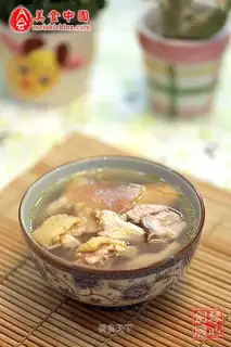 Aloe chicken soup
