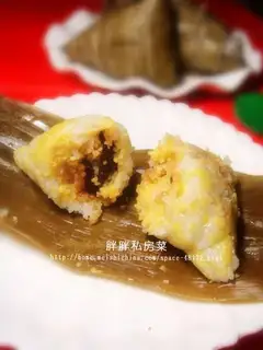 Millet and red dates rice dumplings