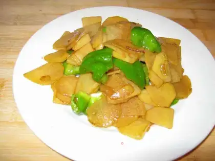 stir-fried potato chips