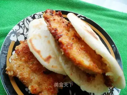 Pan-fried chicken steak