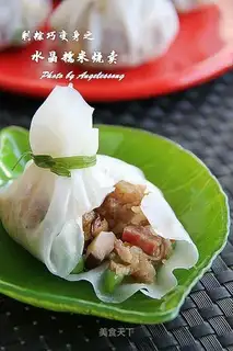 Crystal glutinous rice bun