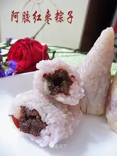 Donkey-hide gelatin red dates rice dumplings