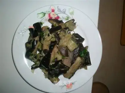 Garlic eggplant