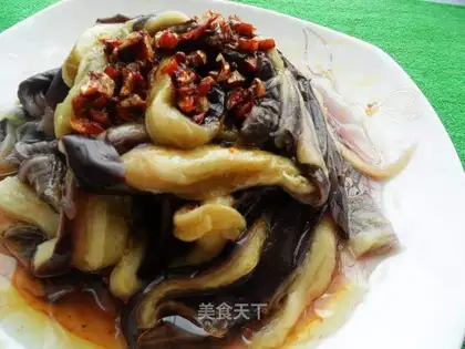 Flavor eggplant strips