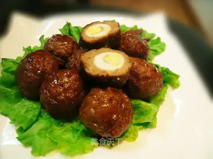 braised meatballs