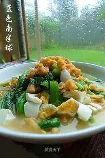 Serve mustard in soup