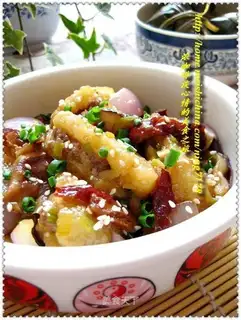 steamed pork with rice dumplings
