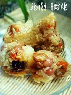 Assorted red date rice dumplings