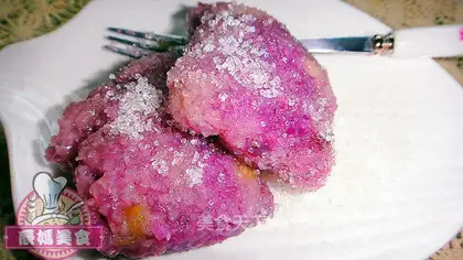 honey bean purple sweet potato brown