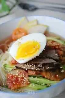 North Korea cold noodles