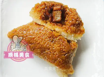 Braised pork rice dumplings