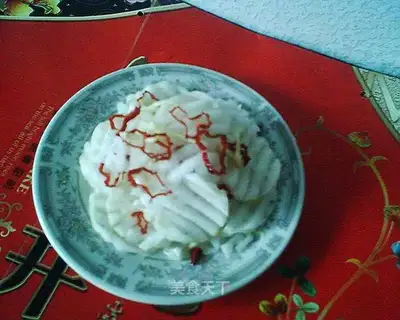 Mesh crispy radish