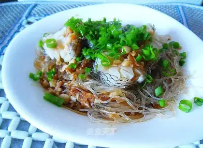 Garlic fan cod