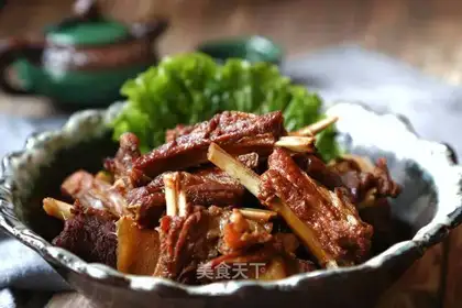 Red lamb chops