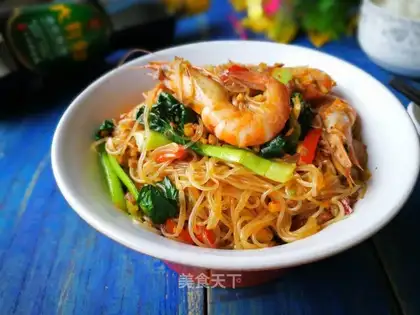 A shrimp fan