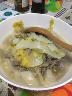 Sour soup, fat cow
