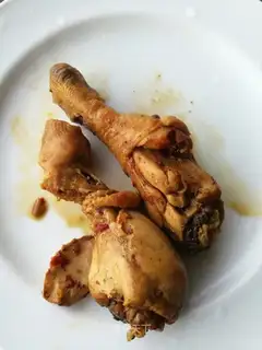 Red chicken legs