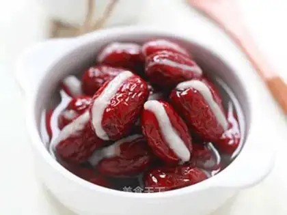 Red dates and rice
