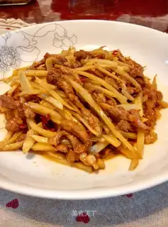 Creamed meat